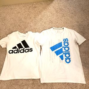 Two Adidas T-shirts (Small - Men's)